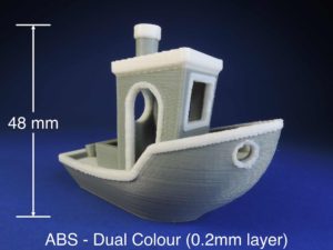 Vancouver 3D Printing 3DBenchy ABS Dual Color