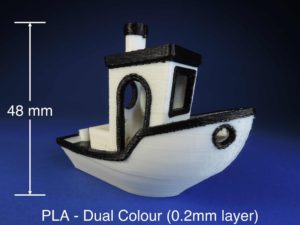 Vancouver 3D Printing 3DBenchy PLA Dual Color