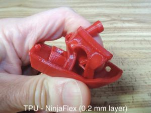 Vancouver 3D Printing 3DBenchy NinjaFlex TPU Compressed